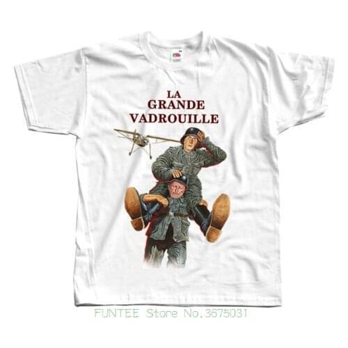 T-Shirt Fashiont Shirt La Grande Vadrouille Ver. 1 Poster T Shirt All Sizes S 5Xl Louis De Funes