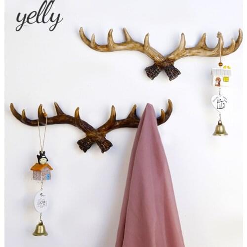 Nordic Retro Wall Hook Coat Hat Clothes Self Wall Key Holder Storage Wall Closet Shelf Storage Wall Shelf Home Shelf Organizer