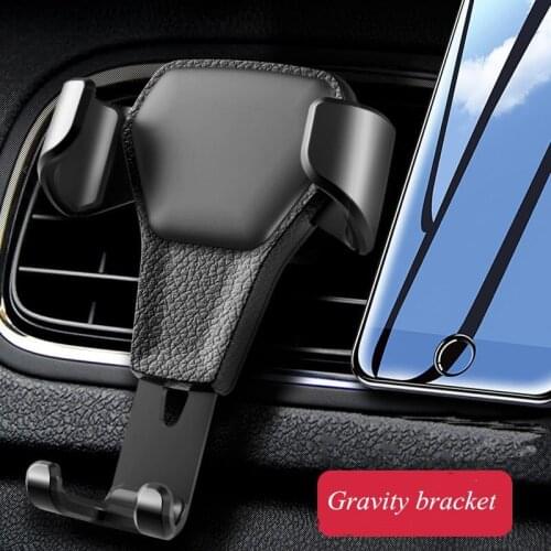 New Car Phone Holder Car Ccessories Cell Phone Support for Phone In Car Air Vent Mount Stand Gravity Smartphone Cell Support