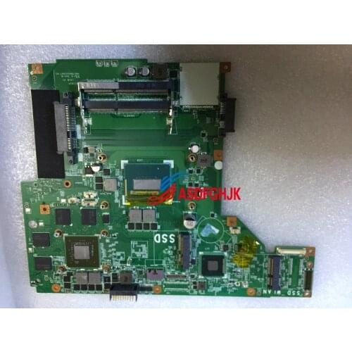 Original ms-1759 FOR MSI GE70 LAPTOP MOTHERBOARD WITH CPU and Graphics card ms-17591 rev 1.1 Test OK free shipping