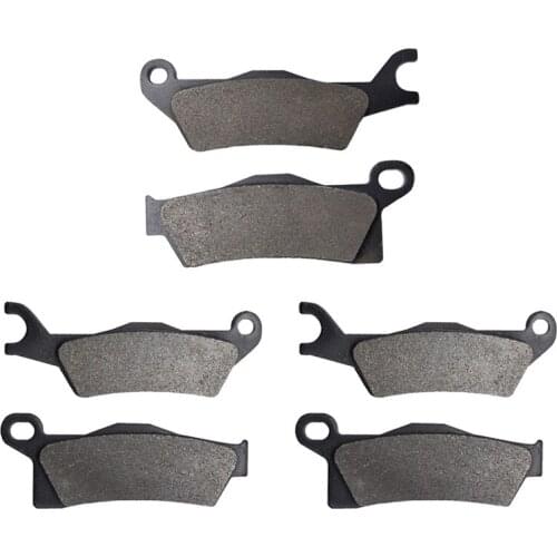 Motorcycle Front and Rear Brake Pads for CAN AM outlander 450 500 max 650 800 1000 2012 4x4 efi std dps xt atv Renegade 500 XXC