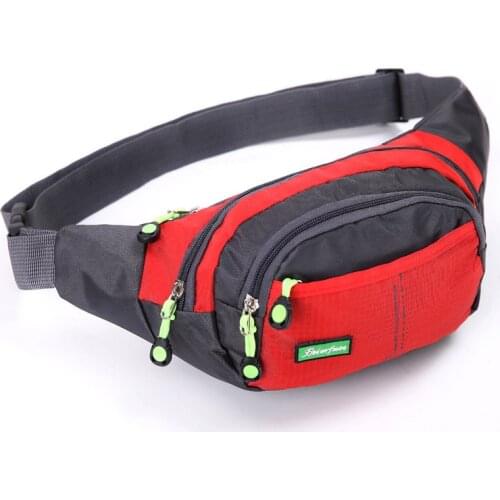 Casual Outdoor Crossbody Bag Women Sports Multifunction Fanny Pack Chest Bag Wallet Travel Waterproof mens belt bag Waist Bag