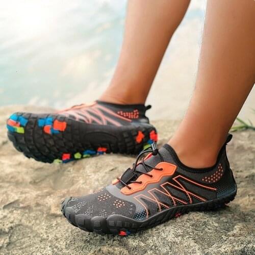 Durable Hiking Shoes For Men Women Outdoor Climbing Trekking Sneakers Nonslip Flat Sport Shoes Unisex Wading Water Shoes