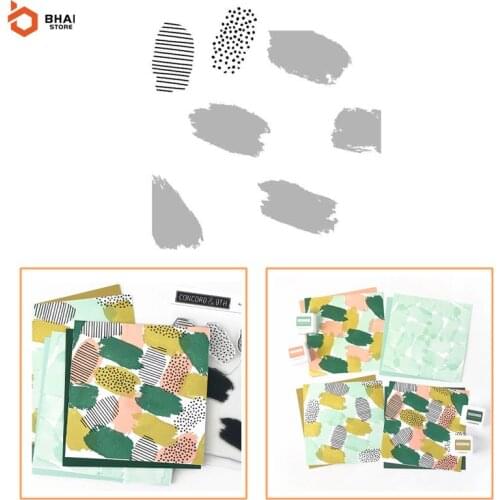 Painting Paint Clear Stamps Stencil for DIY Scrapbooking Photo Album Embossing Decorative Paper Cards 2021 New