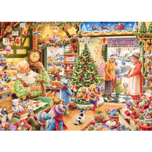 Christmas Tree Christmas Gift Kit Craft Needlework Set Cotton Thread Canvas Printed Christmas Gift Home Decor Hot Sell