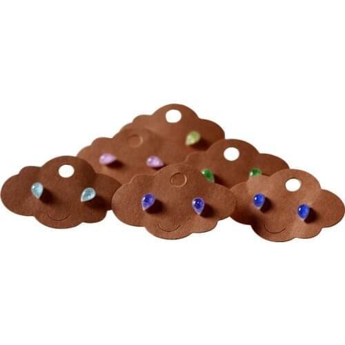 1 Pair Trendy Style Ceramic Stud Earrings Healthy Ceramic Stainless Steel Needle Earrings For Women Girl