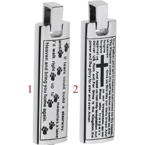 1 Piece Urn Pendant, Pet Ash Holder Jewelry Stainless Steel Jewelry