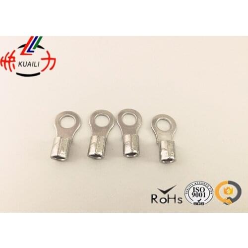 50PCS NON-INSULATED RING TERMINALS RNB 8-4