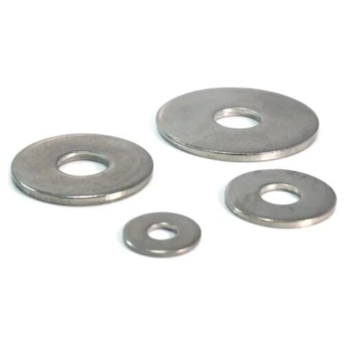 M6/M8/M10/M12 Large Flat Washer 304 Stainless Steel Big Metal Gasket Plain Washers
