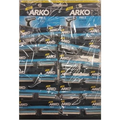 AWESOME Arko Men Razor T2 Pro Color Chart 24 Pcs ... FREE SHİPPİNG