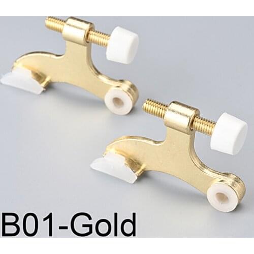 Punch Free Door Hinge Pin Stopper Adjustable K-ype Doorstopper with Bumper Deurstop Anti-rust Limiter For Door Protector