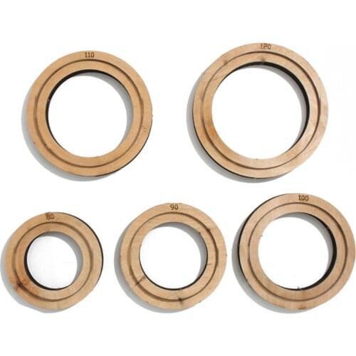 5 PCS Leather Cutting Die Circle Cutter Mould DIY Craft Embossing Punch Tools