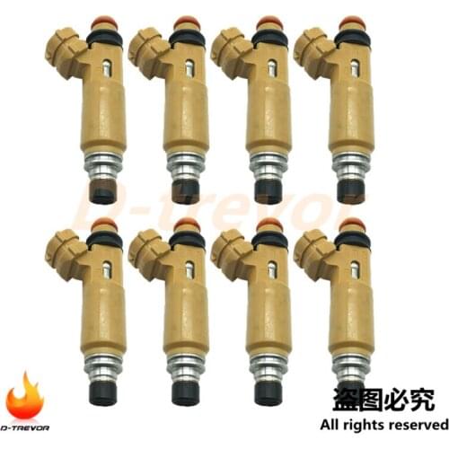 8Pcs 23250-74170 Fuel Injector for Toyota Camry Avensis Rav4 Corona Caldina