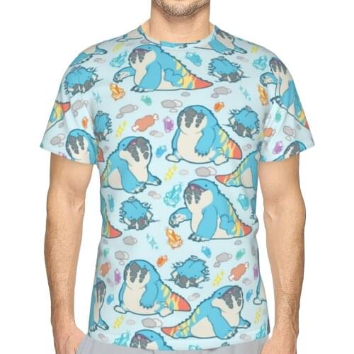 Monster T-Shirt Basic Awesome Polyester T Shirt Graphic Short-Sleeve Tshirt Male Plus size