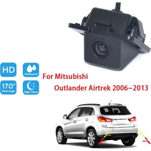 HD Starlight Night Vision Car Reverse Rear View CameraFor Mitsubishi Outlander Airtrek 2006 2007 2008 2009 2010 2011 2012 2013