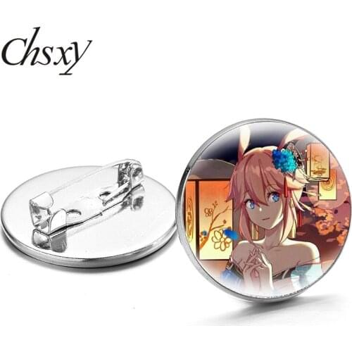 Honkai Impact 3 Brooch Art Photo Anime Figures Trendy Clothes Decorative Brooch Charm Metal Lapel Pins Badge Fans Unisex Jewelry
