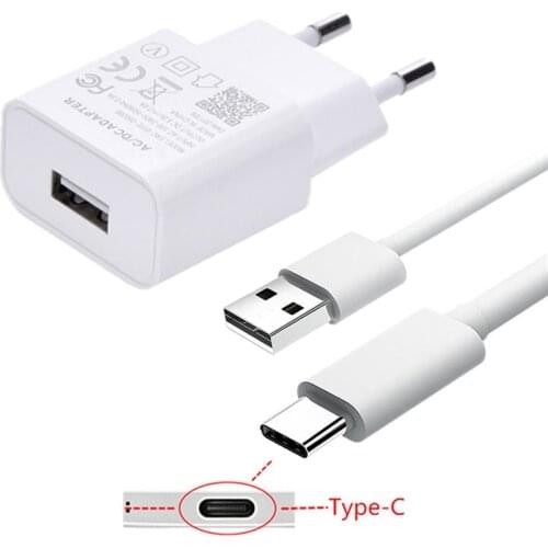 Type C Charging Cable Wall USB Charger For Samsung Galaxy A70 A51 A50 S10 S8 Huawei P20 Honor 9 10 20 30 Pro Redmi Note 8 phone