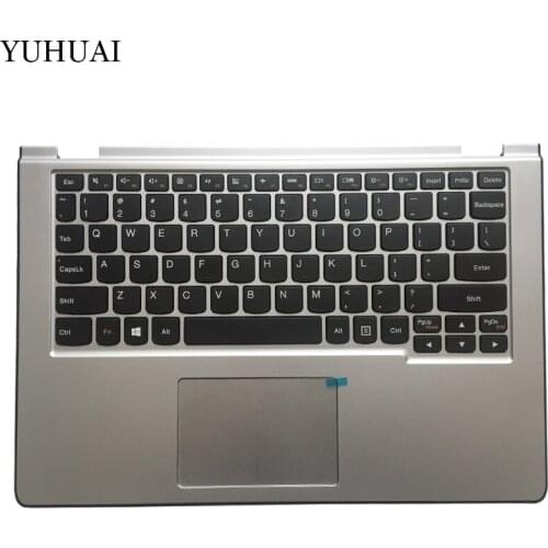 NEW US keyboard FOR LENOVO Yoga 2 11 US keyboard with palmrest upper case 90204958 AP0T5000200