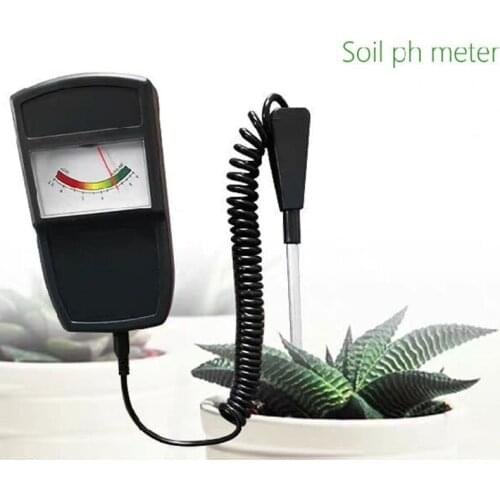 Soil PH Detector Pointer Type Tester Sensor Probe Gardening Acidity Measuring Instrument Test Tool for Gardener Farmer Plants Cr