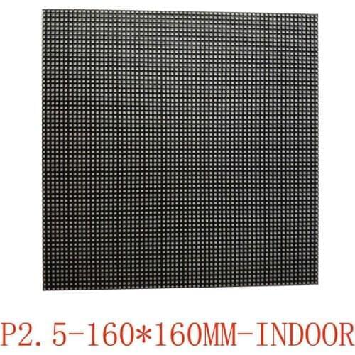 Free shipping P2.5 indoor led display Module board 64x64 pixels High resolution 1/32 Scan hub75led sign led screen