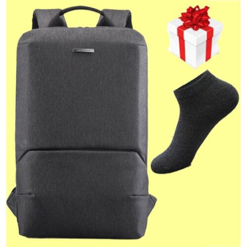 15-inch laptop bag ultra-thin simple high-quality backpack male waterproof multifunctional USB charging business bag