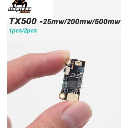 Diatone Mamba TX500 5.8G FPV Video Transmitter VTX IRC Protocol 25mw/200mw/500mw NTSC/PAL IPEX Connector for RC Racing Drone FPV
