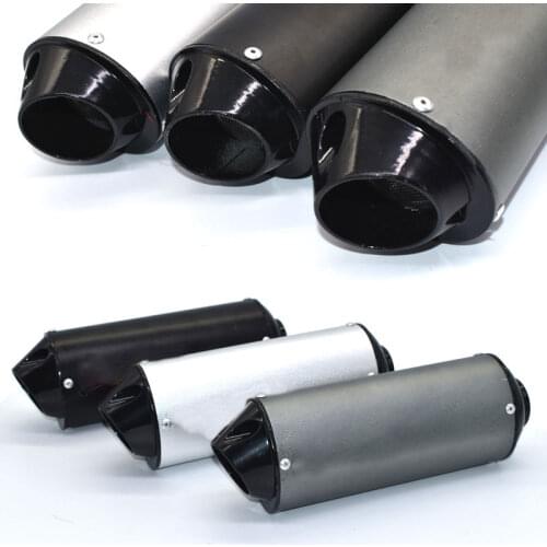 28mm 32mm 38mm Motorcycle Exhaust Muffler Pipe for 125cc 150cc 160cc Dirt Pit Bike ATV universal exhaust