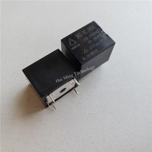 12pcs Relay 943-1C-5DS 943-1C-12DS 943-1C-24DS 125V 12A relay 5 pin relay 5V/12V/24VDC relay
