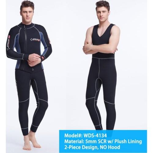 5mm Wetsuit 3mm Wetsuits 1.5mm Neoprene Wet Suit SCR for Men Male Diving Suits SCR