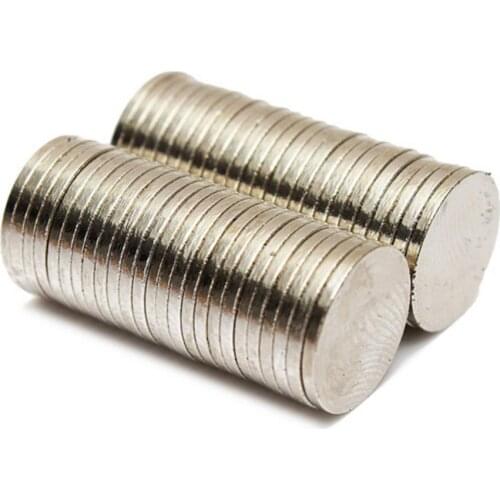 50% Hot Sale 50Pcs 10x1mm Multipurpose Super Strong Round Disk Rare Earth N50 NdFeB Magnets