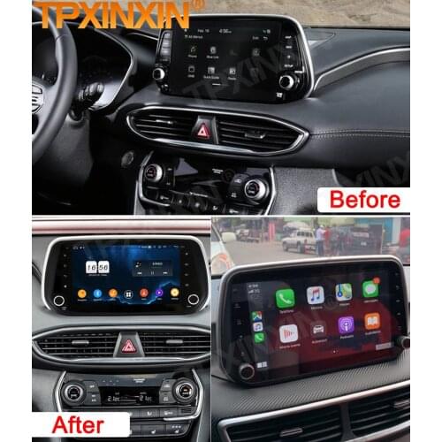 2 Din Android 10 Car Radio Receiver For Hyundai IX45 Santa Fe 2019 2020 2021 Audio Stereo Video Player GPS Multimedia Head Unit