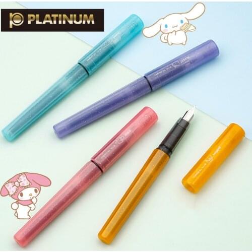 1Pc Japan PLATINUM Limited Fountain Pen PQ-200 Student Calligraphy Can Replace Ink Sac Student Supplies