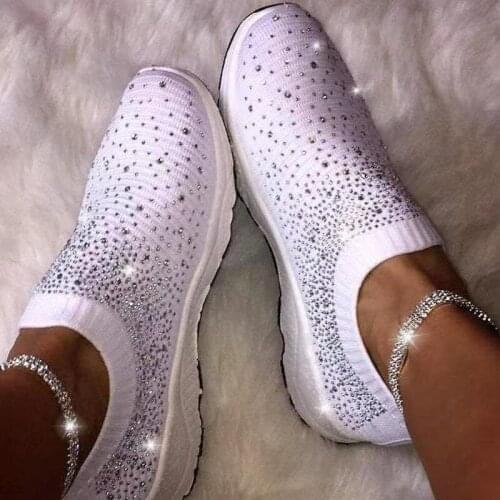 Womens White Glitter Sneakers Fashion Glitter Shoes Sneakers Women Vulcanized Shoes Women Light Shoes Women Sneakers