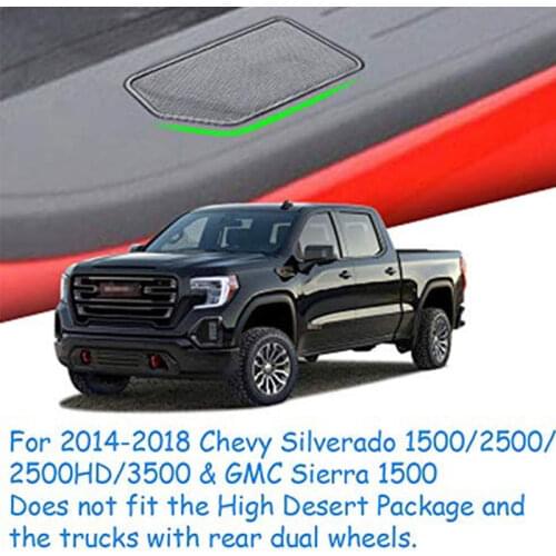 For GMC Sierra 1500 Chevrolet Silverado 1500 2500 2500HD 3500 2014 2015 2016 2017 2018 Truck Bed Rail Stake Pocket Accessories