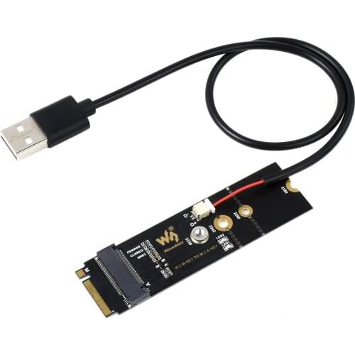 M.2 M KEY To A KEY Adapter, Only Supports Devices With PCIE Channel, Supports USB Conversion