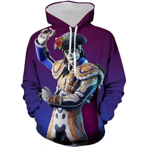 Fashion Athleisure Mens And Womens Hoodies 3D Printed Fun Cartoon Figure Sweatshirt Spring Fall Blazer Coat