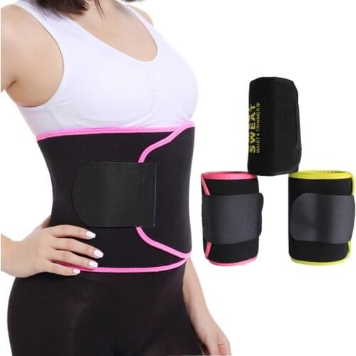 Male Female Sports Sweat Fitness Slim Belt Skims Waist Trainer Tummy Control Shapewear for Weight Loss Shaping Straps Bodysuit