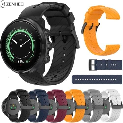 Watch Strap for Suunto 7 9 Brao D5 Replacement Silicone Watchband For Suunto Spartan Sport Wrist HR