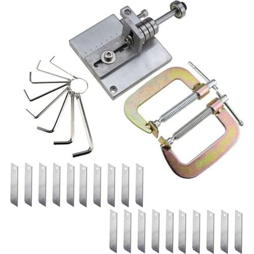 Manual Leather Straps Cutter Slip Leather Rope Belt Planting Tanned Leather Saddle Leather Cutter Tool Handmade DIY Leather Tool