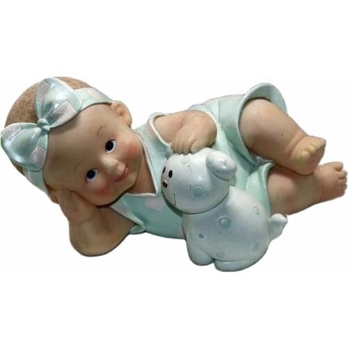 Bowknot Is Lovely Big Baby Silicone Mold Doll Silica Gel Mould