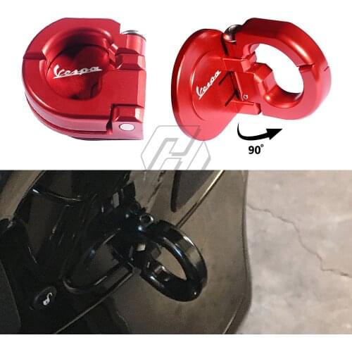 For Piaggio Beverly 300 Medley Liberty 150 125 ZIP50 VESPA GTS 300 Motorcycle Foldable Storage Helmet Hook Crochet