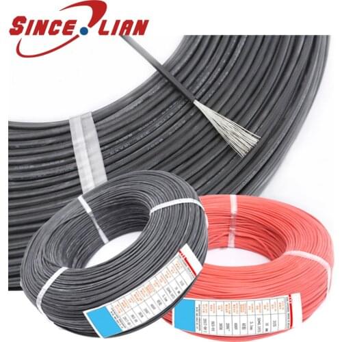 High Temperature Tinned Copper Free shipping 20Meter/lot UL3135 16AWG Silicone Wire 16AWG Silicone Wire SR Wire Wrapping