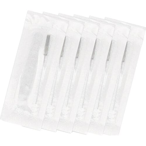50 Pcs Microblading Needles Permanent Tattoo Machine Eyebrow Blades 7F Pins