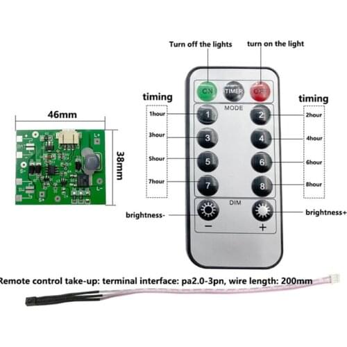 Solar lamp controller 3.7V 7.4V 11.1V Solar Spotlight Controller Solar Flood Lamp controller