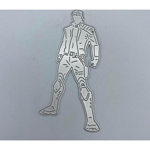 Handsome boy tram Metal Cutting Dies Stencil DIY Scrapbooking Photo Album Decor Embossing Cards Making DIY Crafts