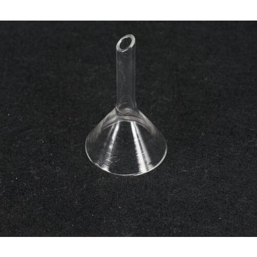 40mm Miniature Lab Glass Funnel Borosilicate Glassware Triangle Funnel
