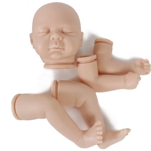 Soft vinyl reborn doll accessories silicone reborn dolls kits vinyl DIY dk-36 unpainted blank Doll Part Unfinished Art Works