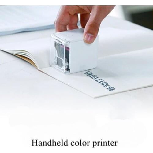 Full color handheld printer portable inkjet printer custom printing mini tattoo printer