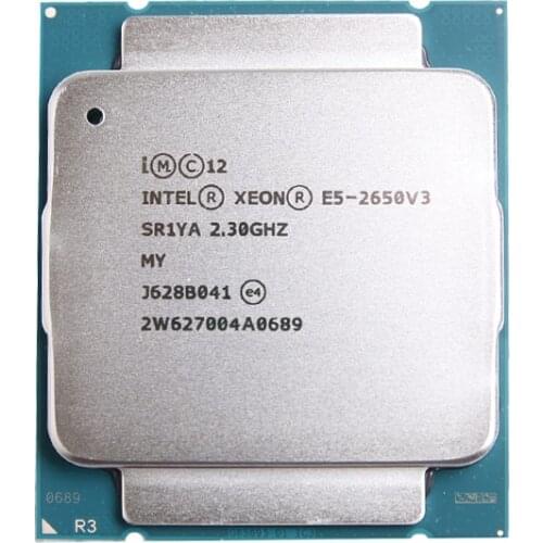 Intel E5 2650 V3 2.3GHz 25MB 10Core 105W Socket LGA 2011-3 SR1YA Processor cpu