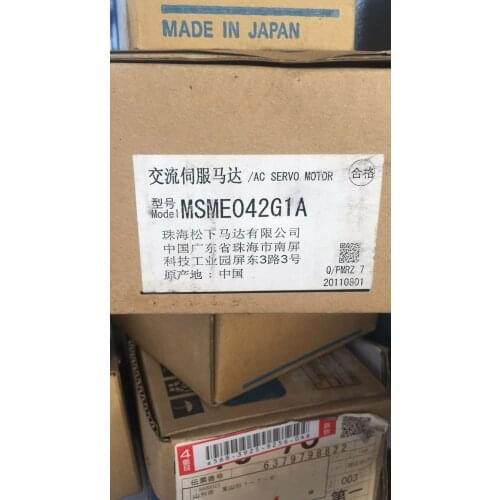 Servo motor MSME042G1A , Original new within box , 12 months warranty , fastly shipping